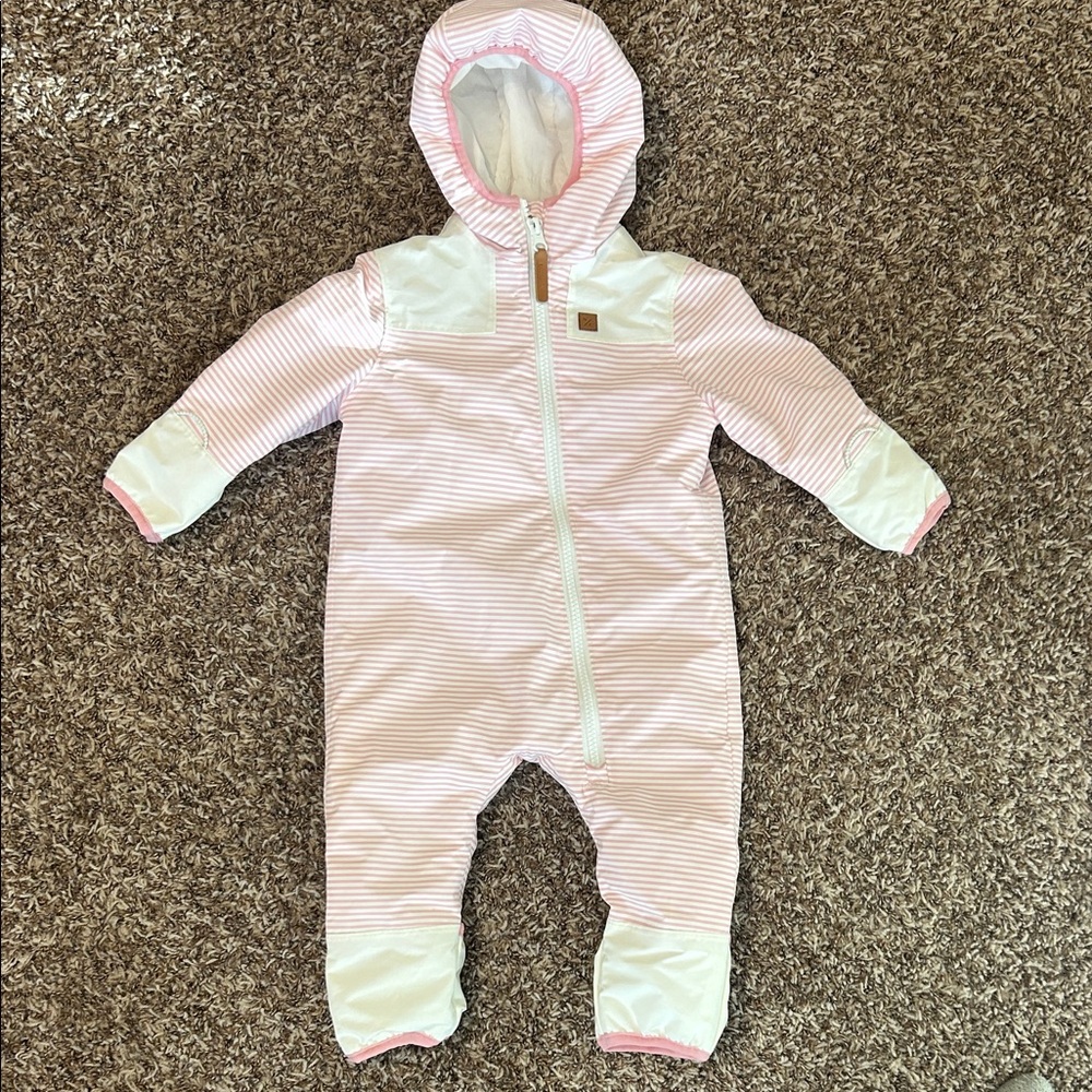 Pink and White Bunting 6-12M